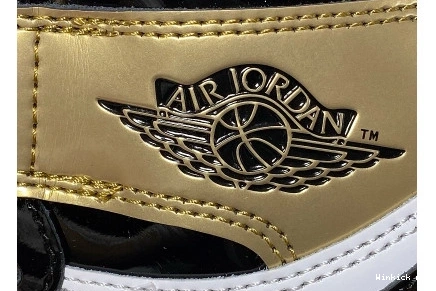 METALLIC AIR JORDAN 1 GOLD 0711